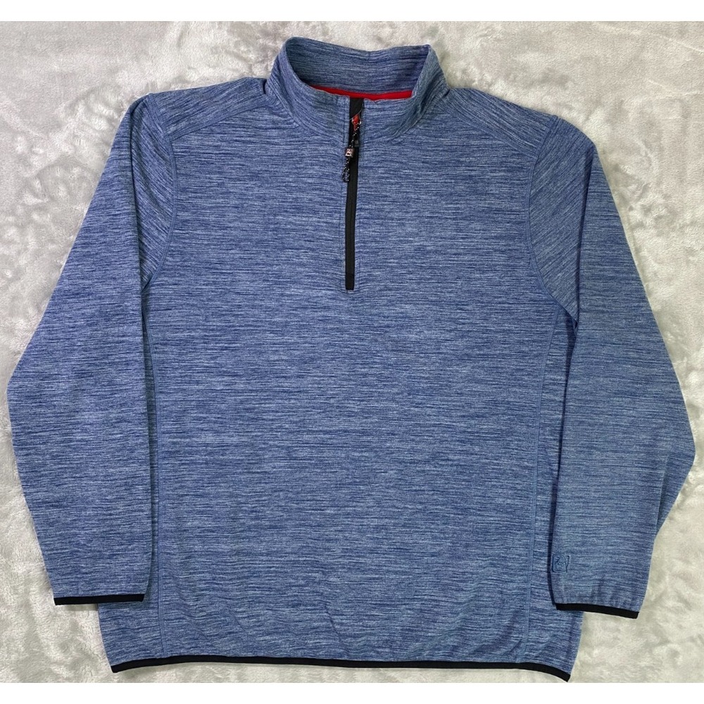 Avalanche Base Camp Quarter Zip Pullover Men XXL Blue Hike Outdoor Casual  Sport